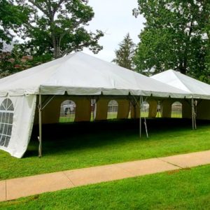 Frame Party Tent - White 30' x 90'