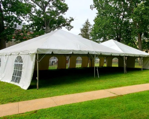 Frame Party Tent - White 30' x 90'