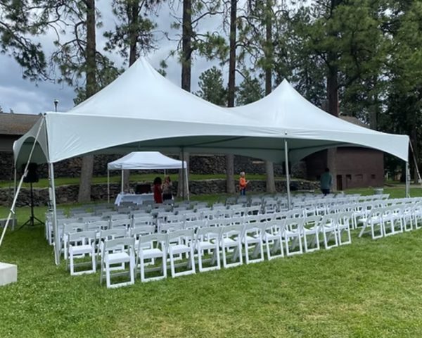 High Peak Tent - White 40' x 40'
