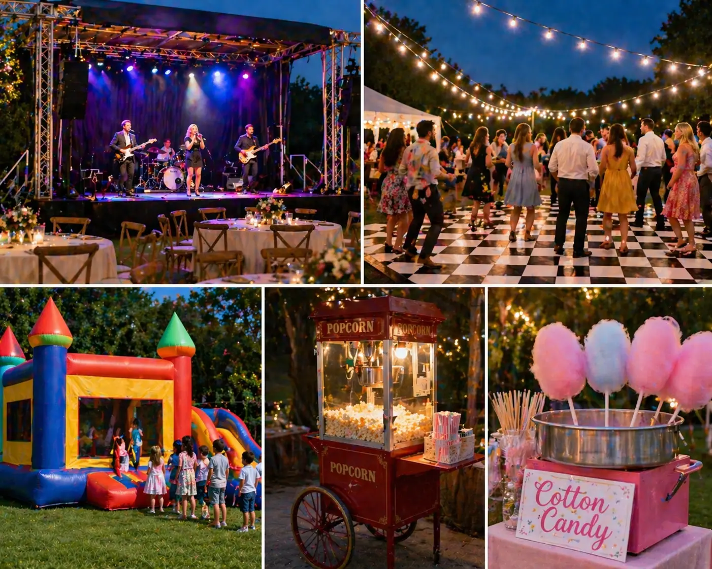 miscellaneous items in party events